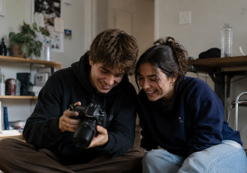 estudiantes de fotografía - Corriente Alterna
